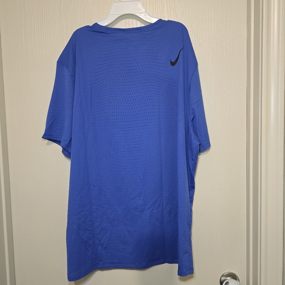 Nike AeroSwift Dri-FIT ADV Short-Sleeve Running Blue HJ3377-411 Men Size XL,2XL - Picture 4 of 9